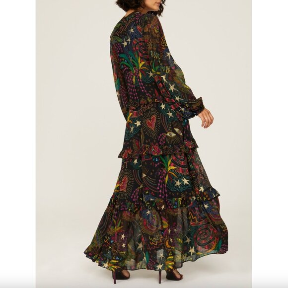 FARM Rio Multicolor Maxi Dress - Picture 4 of 10